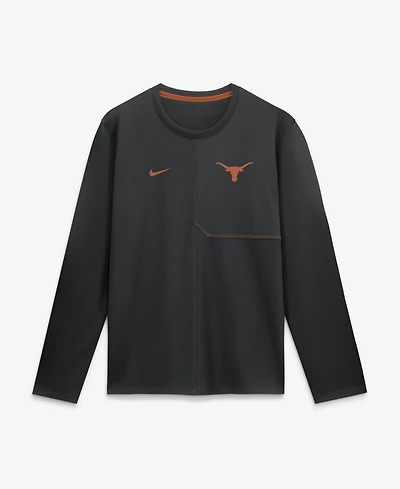 Nike Men's Sideline Coach Crewneck Regular-Fit Long-Sleeve Shirt