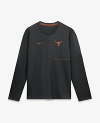 Nike Men's Sideline Coach Crewneck Regular-Fit Long-Sleeve Shirt