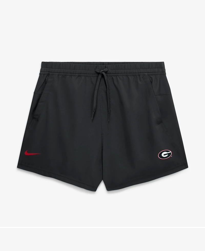 Nike Men's Georgia Bulldogs Primary Logo Shorts, 5" Inseam