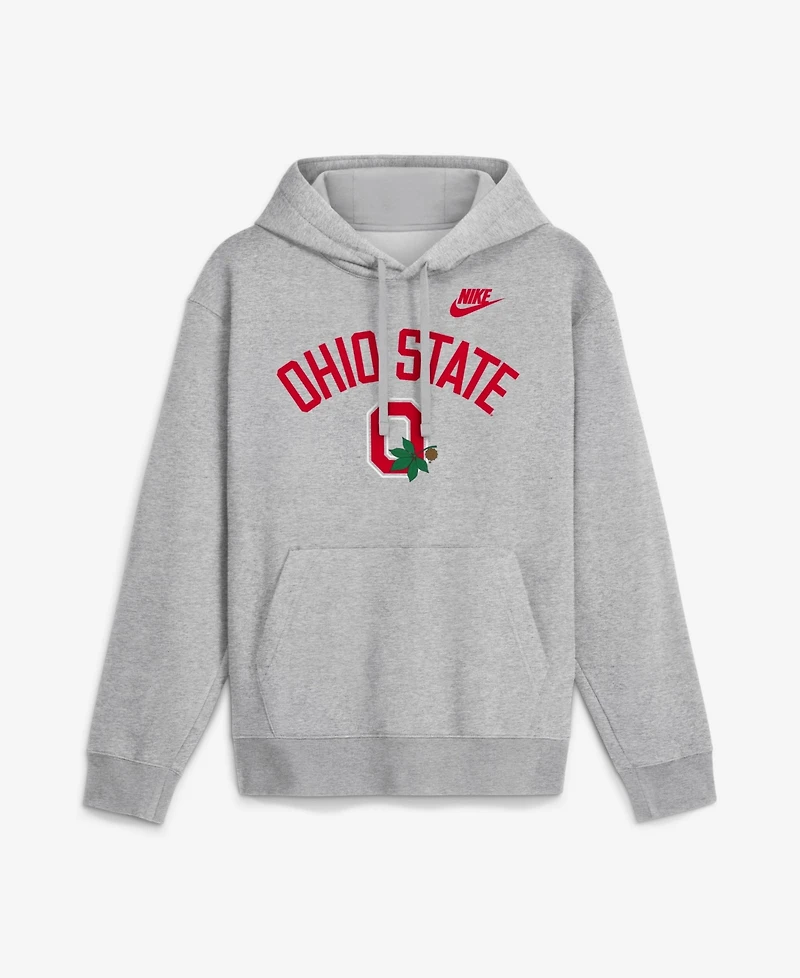 Nike Men's Ohio State Buckeyes Legacy Arch Club Graphic Fleece Hoodie