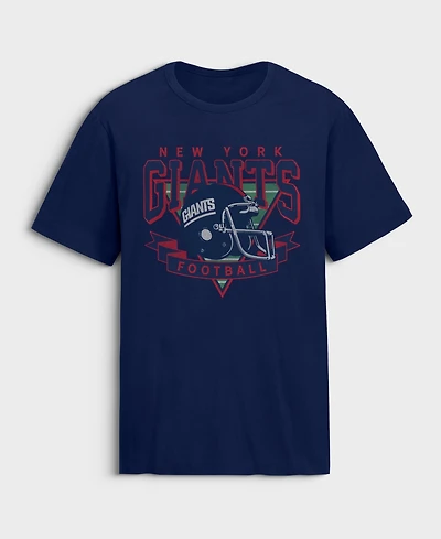 Fanatics Men's New York Giants Old Fashion Rushing Legacy Classic-Fit Graphic T-Shirt