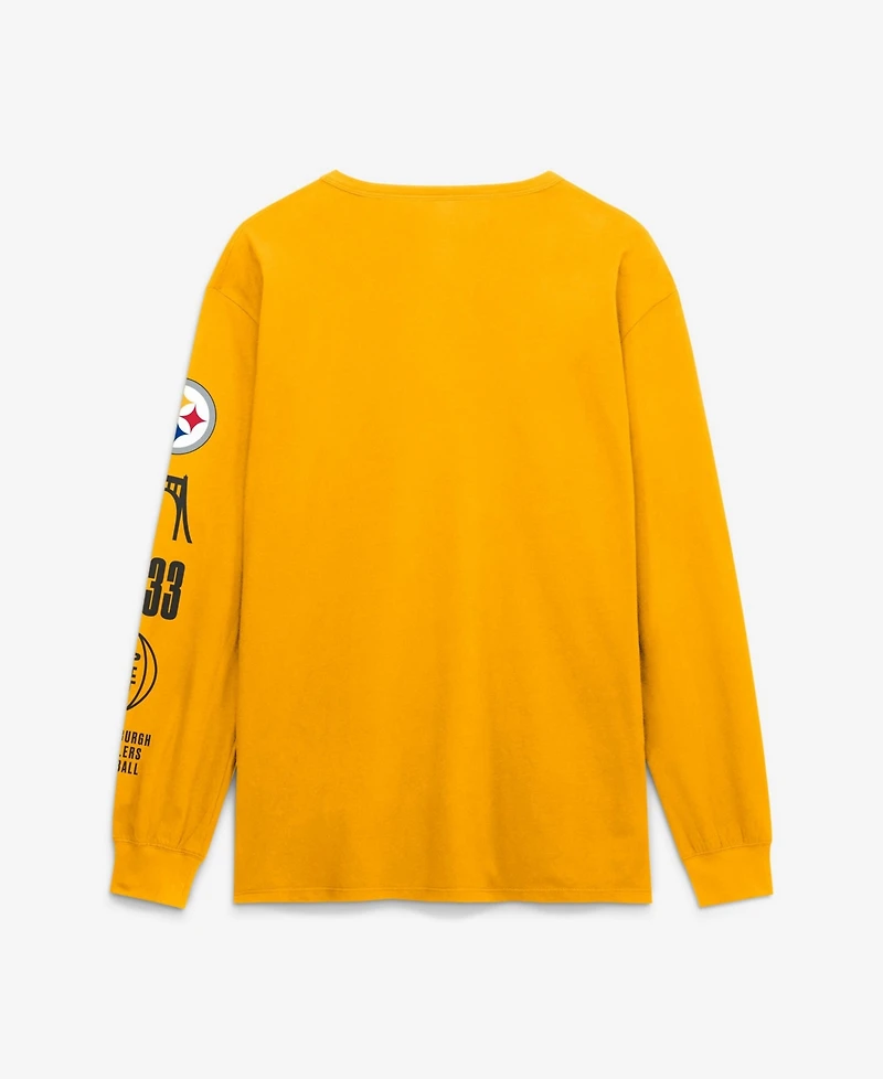 Fanatics Men's Pittsburgh Steelers Legacy Crewneck Long-Sleeve T-Shirt