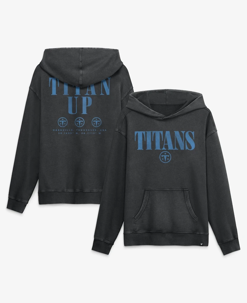 Fanatics Men's Tennessee Titans Intense Rivalry French Terry Relaxed-Fit Hoodie