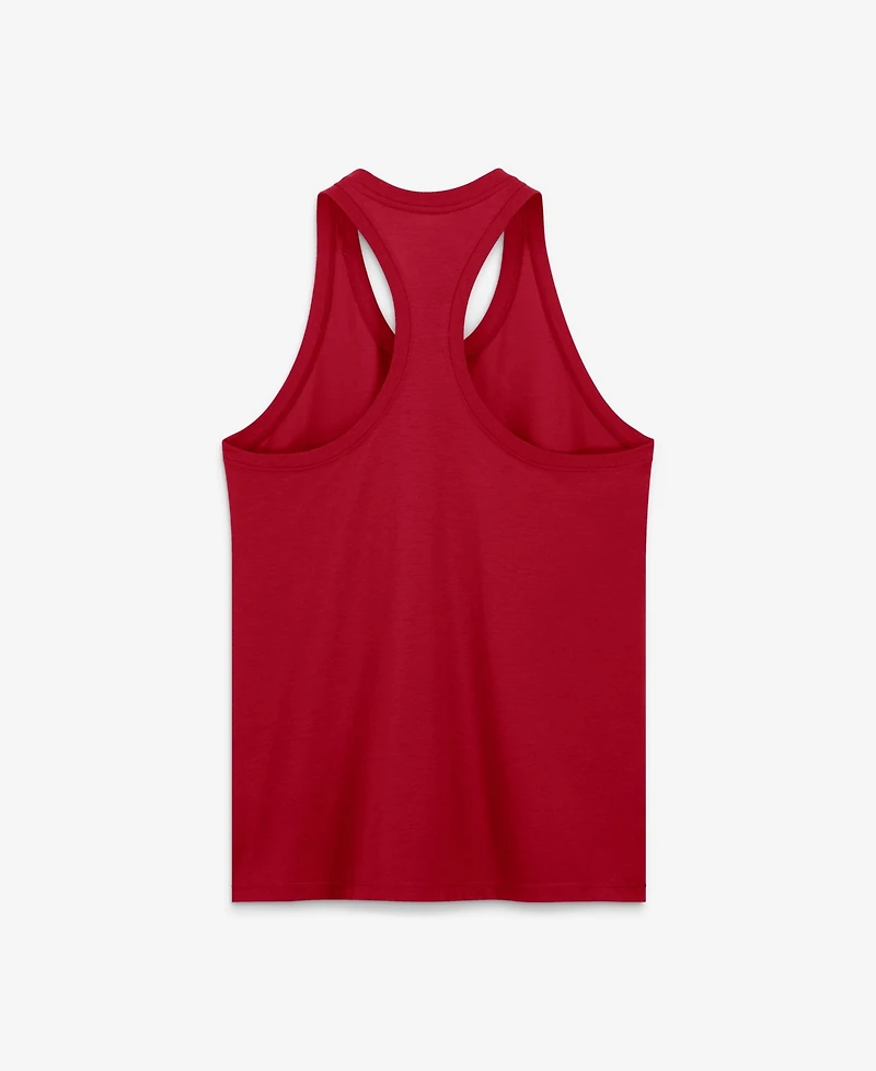 Nike Women's San Francisco 49ers Primetime Scoop Neck Tri-Blend Tank Top