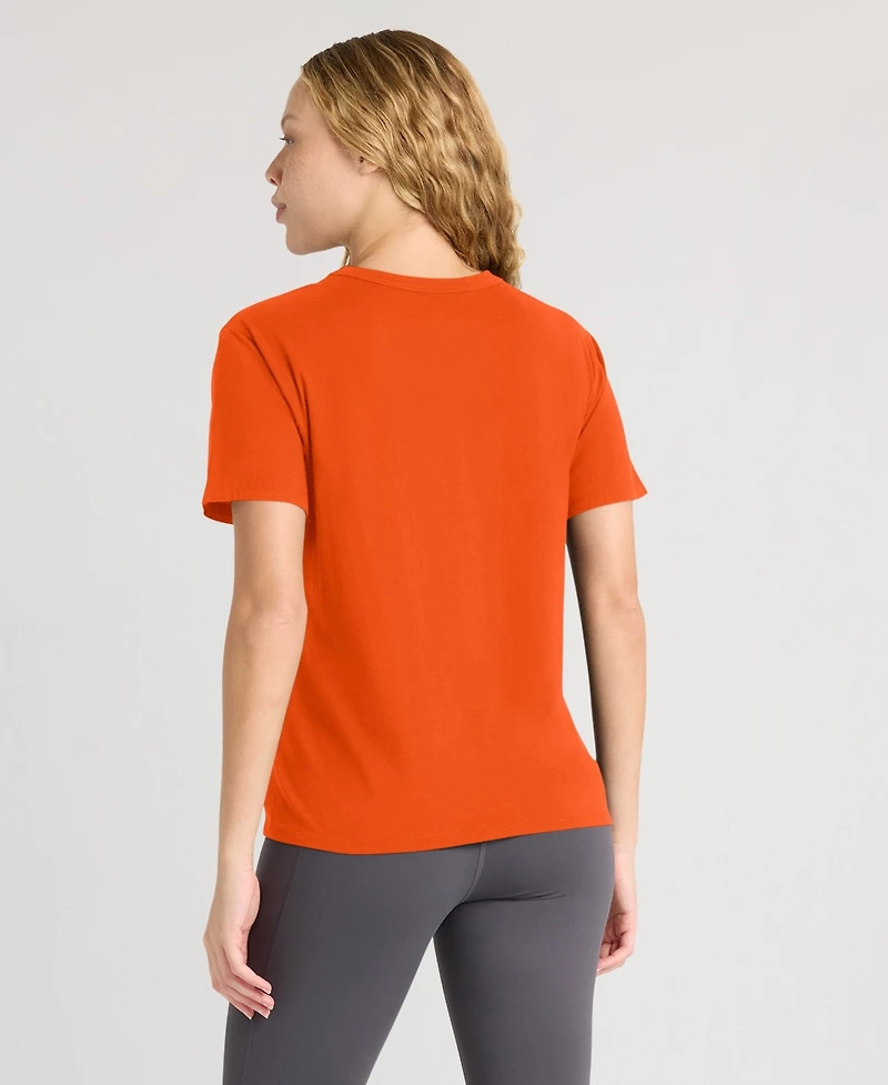 Fanatics Women's Denver Broncos Essential Legacy Relaxed-Fit Screen-Print Graphics T-Shirt