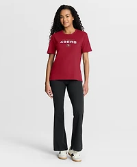 Fanatics Women's San Francisco 49ers Fade Legacy Relaxed-Fit T-Shirt