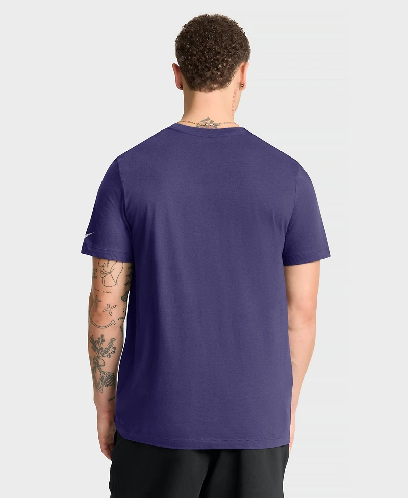 Nike Men's Baltimore Ravens Logo Essential Crewneck T-Shirt
