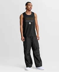 Nike Men's Pittsburgh Steelers Kickoff Miler Dri-fit Sleeveless Tank Top