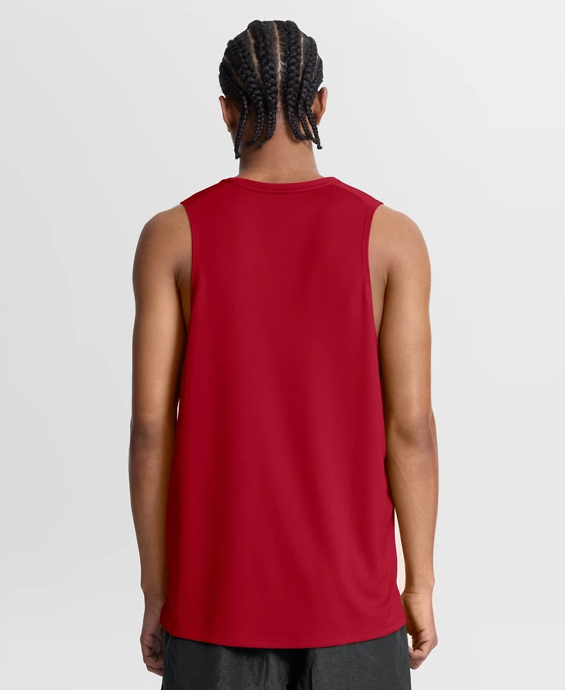 Nike Men's Kickoff Miler San Francisco 49ers Screen Print Sleeveless Tank Top