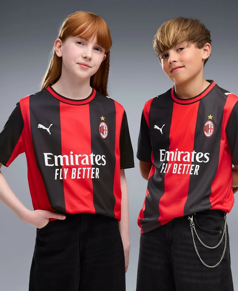 Puma Boys' and Girls' Ac Milan 2026/27 Home Replica Jersey