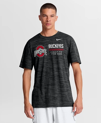 Nike Men's Ohio State Buckeyes Sideline Velocity T-Shirt