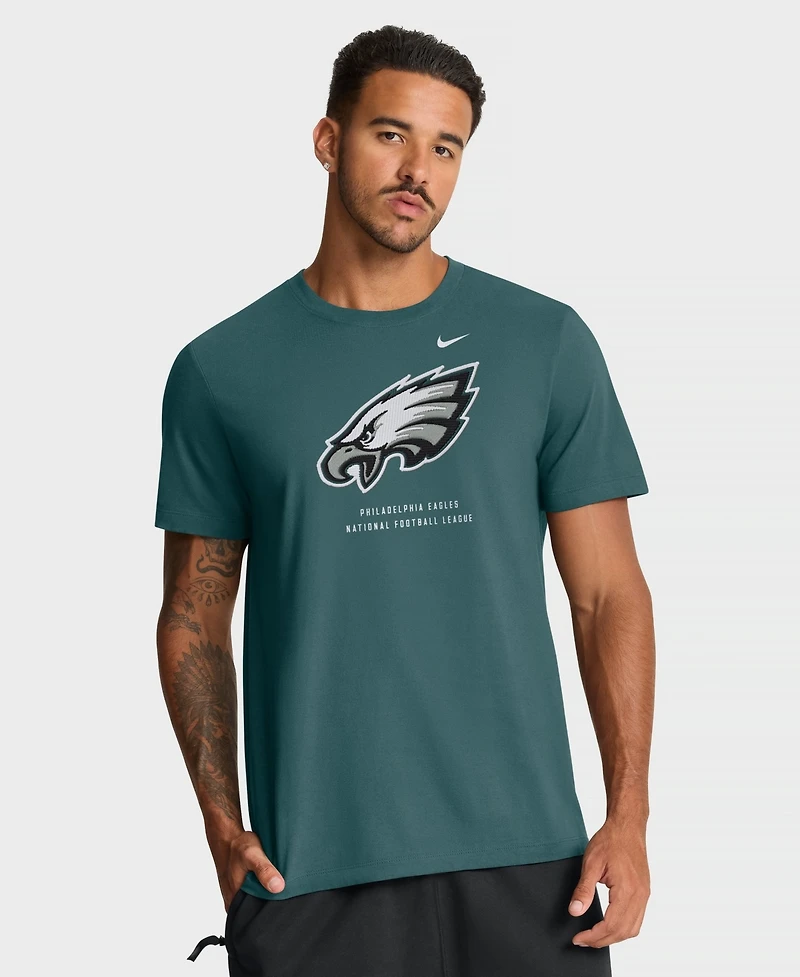 Nike Men's Philadelphia Eagles Regular-Fit Crewneck T-Shirt