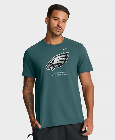 Nike Men's Philadelphia Eagles Regular-Fit Crewneck T-Shirt