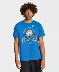 Nike Men's Los Angeles Chargers Rewind Retro Graphic T-Shirt