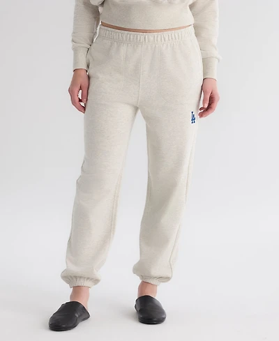 Fanatics Women's Los Angeles Dodgers Iconic High-Rise Terry Track Pants