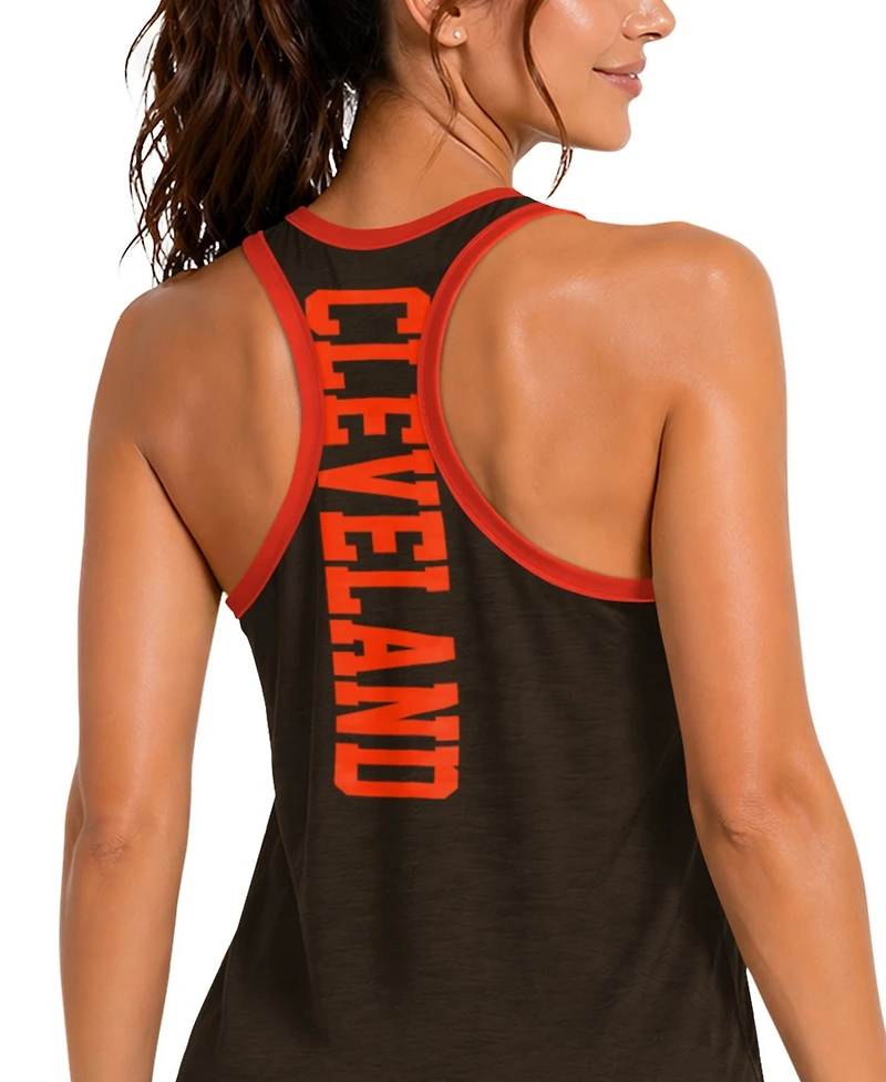 G-iii 4Her by Carl Banks Women's Buffalo Bills Tater Ii Racerback Burnout Tank Top