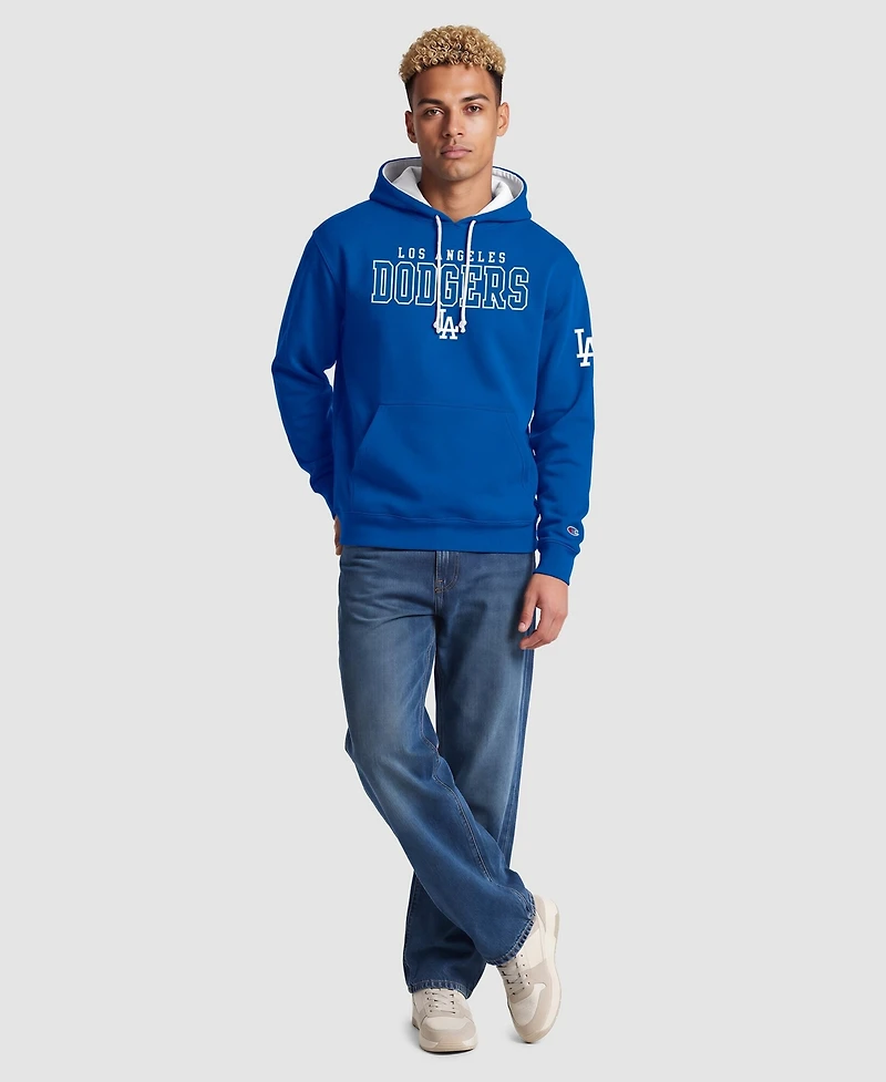 Champion Men's Los Angeles Dodgers Fleece Pullover Hoodie
