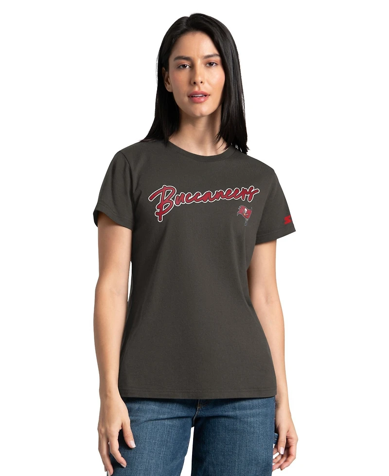 Starter Women's 2-Piece Tampa Bay Buccaneers Screen-Print Graphic T-Shirt Set