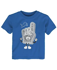 Outerstuff Baby Boys and Girls Blue Detroit Lions Handy Man T-Shirt