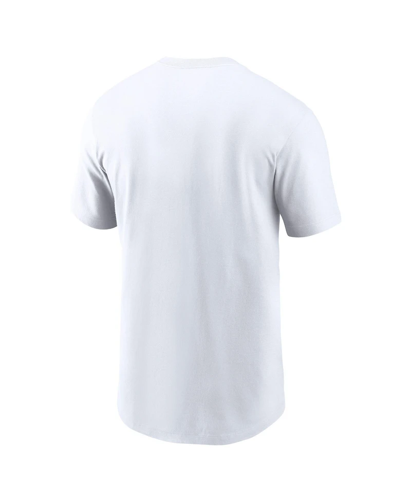 Nike Men's Tennessee Titans Primetime Wordmark Essential Cotton T-Shirt