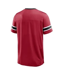 Fanatics Men's San Francisco 49ers Hometown Premium Hashmark Classic-Fit V-Neck T-Shirt