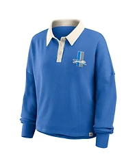 Fanatics Women's Detroit Lions Oversized Thermal Long-Sleeve Shirt