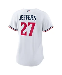 Nike Women's Minnesota Twins Ryan Jeffers 27 Replica V-Neck Short-Sleeve Jersey