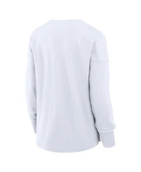Fanatics Women's Chicago Bears Essential Long-Sleeve Crewneck T-Shirt