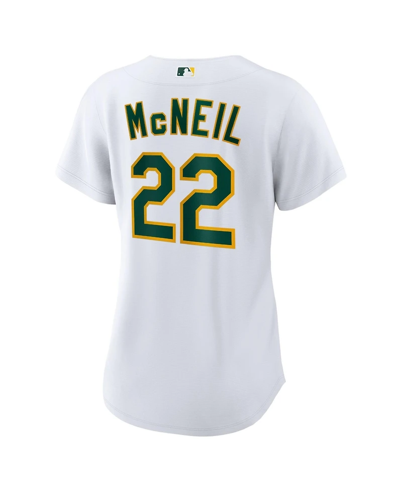 Nike Women's Oakland Athletics Jeff McNeil Home Replica Jersey