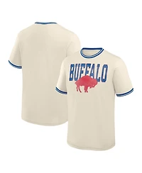 Fanatics Men's Buffalo Bills Time Honored Tradition Relaxed-Fit Graphic Ringer T-Shirt