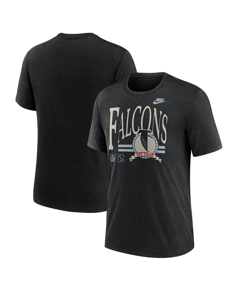 Nike Men's Atlanta Falcons Rewind Tri-Blend Vintage T-Shirt