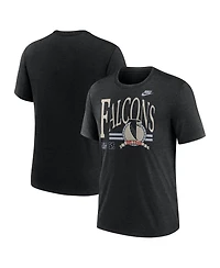 Nike Men's Atlanta Falcons Rewind Tri-Blend Vintage T-Shirt