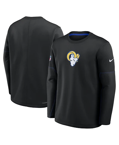 Nike Men's Los Angeles Rams Sideline Coaches Midweight Sweatshirt