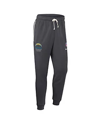 Nike Men's Los Angeles Chargers Sideline Standard Issue Dri-fit Tapered-Leg Fleece Pants