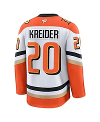 Fanatics Men's Anaheim Ducks Chris Kreider Away Premium Jersey