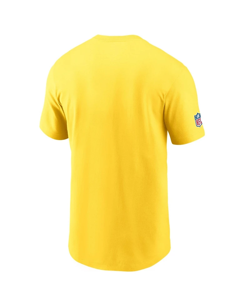 Nike Men's Los Angeles Rams Classic Sol Sideline Final Sprint Screen Print T-Shirt