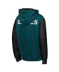 Outerstuff Boys' and Girls' Philadelphia Eagles Stadium Fleece Lining Full-Zip Hoodie