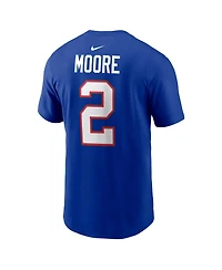 Nike Men's Buffalo Bills D.j. Moore Name & Number T-Shirt