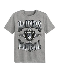 Outerstuff Boys' and Girls' 2T-5T Las Vegas Raiders Of Days Past Retro Graphic T-Shirt