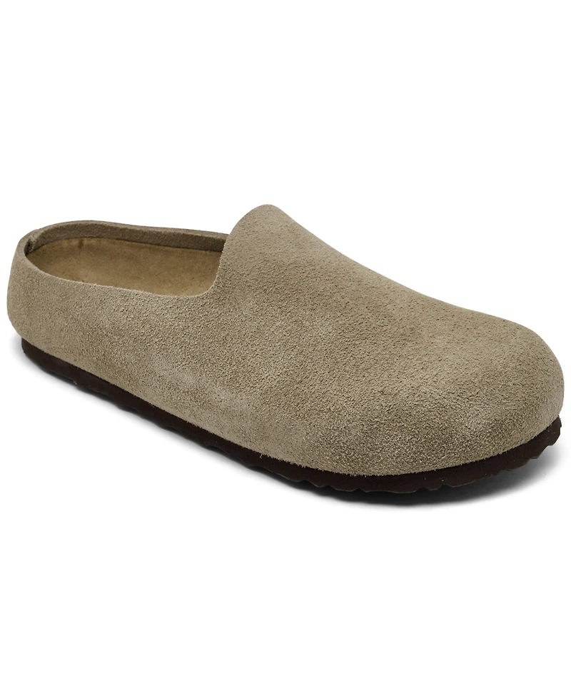 Birkenstock Women's Amsterdam Wrapped Suede Leather Clogs from Finish Line
