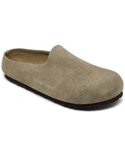 Birkenstock Women's Amsterdam Wrapped Suede Leather Clogs from Finish Line