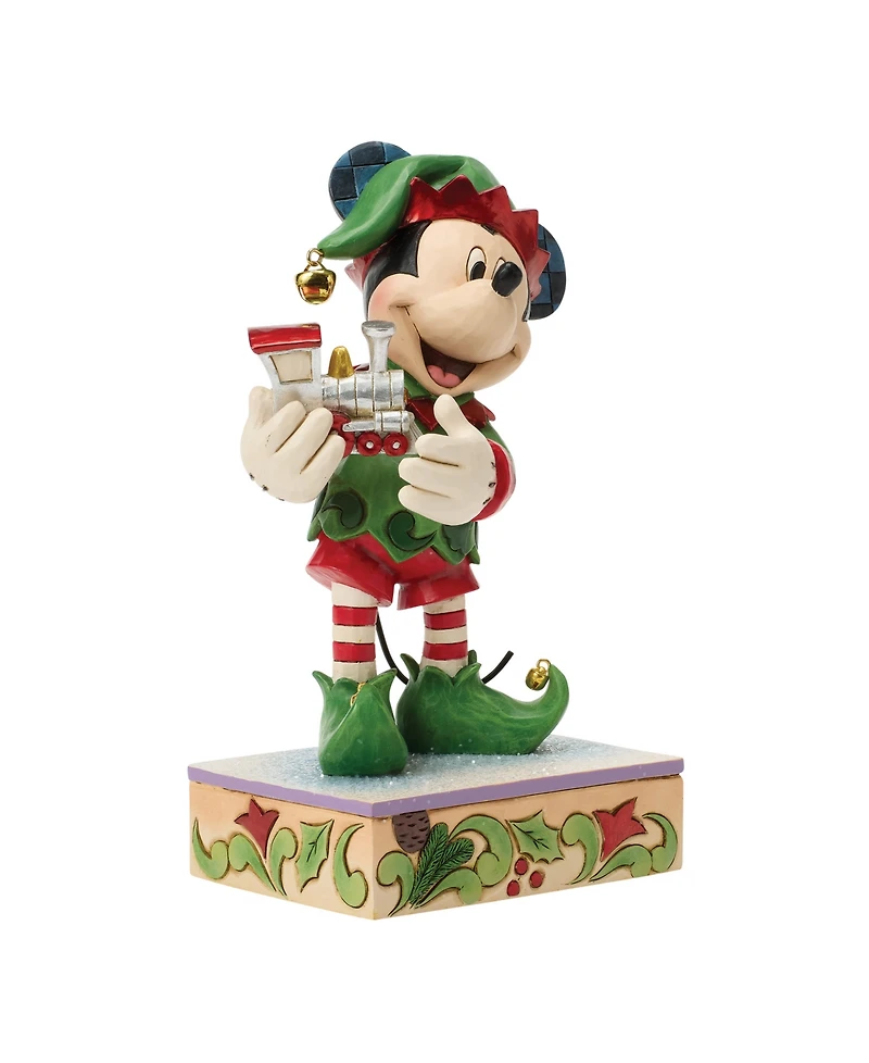 Jim Shore Disney Traditions Mickey Elf Special Edition Figurine