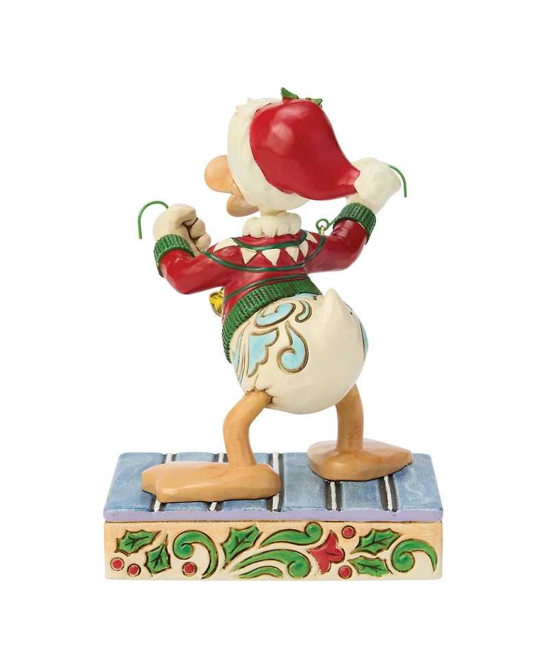 Jim Shore Disney Traditions Donald Duck with Bells Figurine