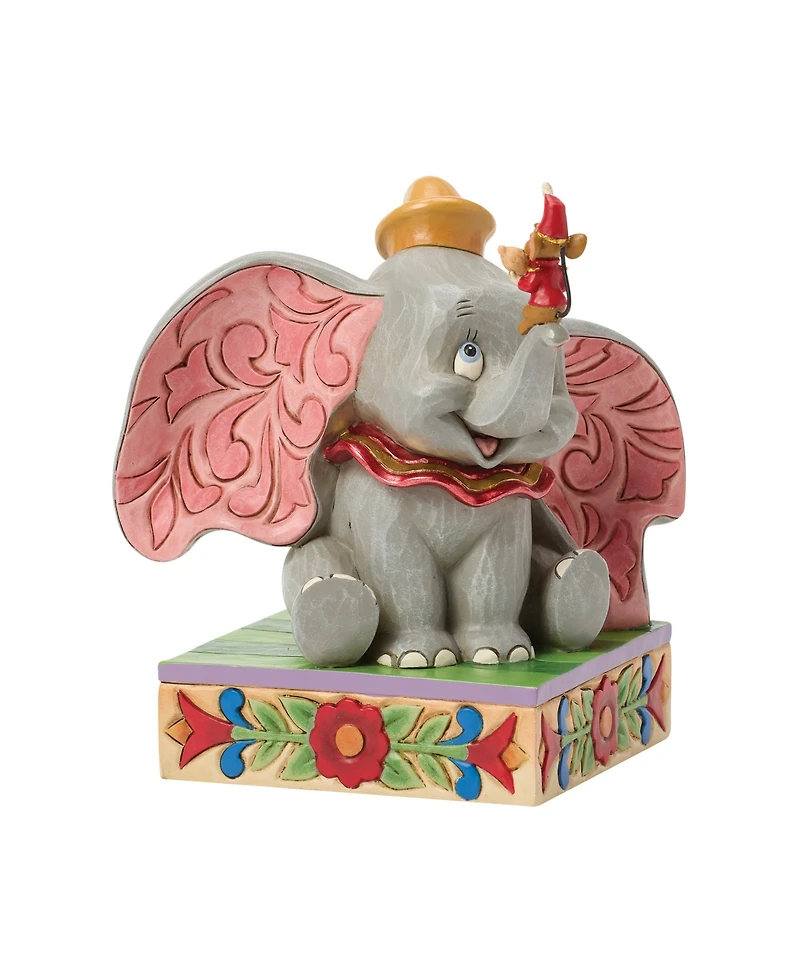 Jim Shore Disney's Dumbo and Timothy Mouse Figurine