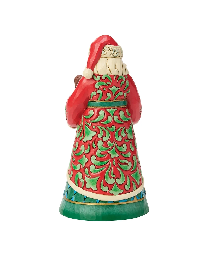 Jim Shore Heartwood Creek Santa with Rescue Pets Figurine