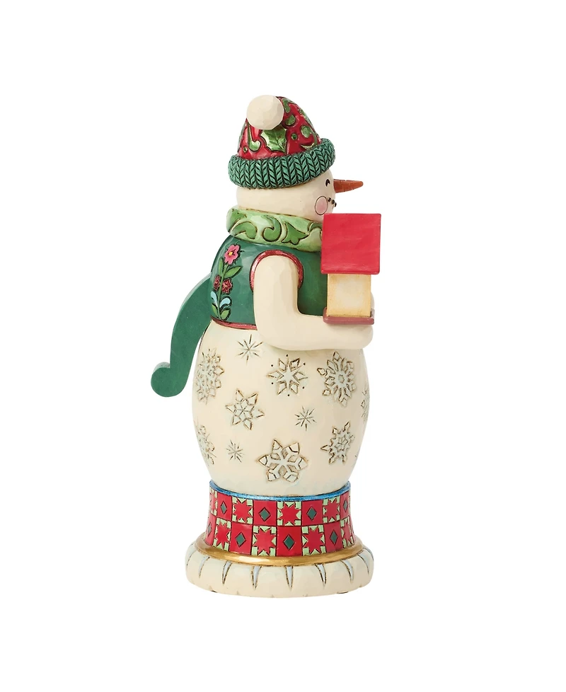 Jim Shore Christmas Traditional Snowman Figurine