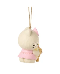 Jim Shore Hello Kitty Baby's First Christmas Hanging Ornament