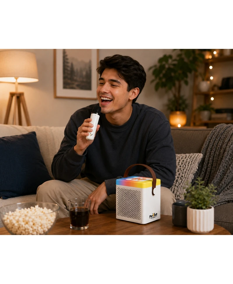 Pursonic PurVolt Portable Karaoke Set - Sing, Shine & Share the Fun Anywhere