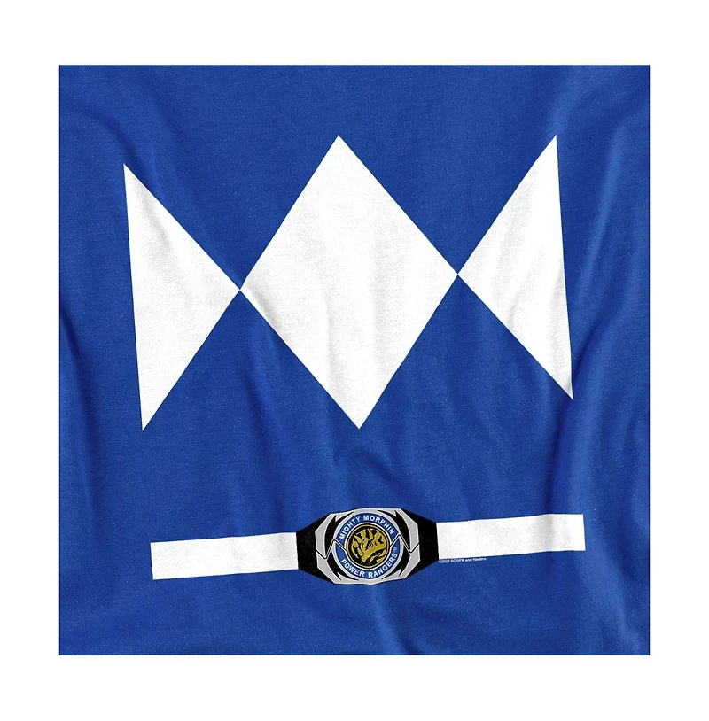 Power Rangers Men's Ranger Uniform Graphic Crewneck Pullover Sweatshirt