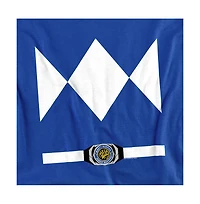 Power Rangers Men's Ranger Uniform Graphic Crewneck Pullover Sweatshirt